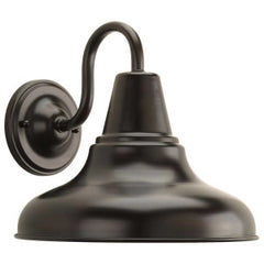 PROGRESS LIGHTING Progress Lighting P5623-20 District 10-1/2 in. 1-Light Outdoor Wall Lantern in Antique Bronze