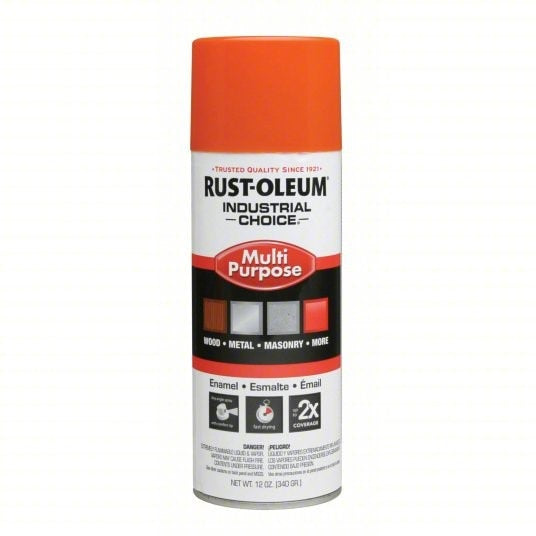 RUST-OLEUM Rust-Oleum 1653830 Spray Paint 1600 Industrial 12 oz Replacement MPN