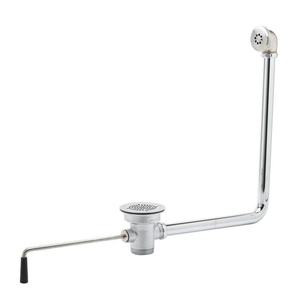 T&S BRASS T&S Brass B-3952-01 Waste Twist, 3-1/2 x 2 w/ Overflow