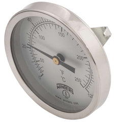 WINTERS INSTRUMENTS Winters Instruments TCT167 2.5 Aluminum Clamp-On Thermometer 30F to 250F