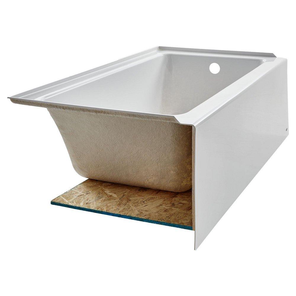 AMERICAN STANDARD American Standard 2946102.020 60 in. x 32 in. Soaker Alcove Bathtub with Right Drain in White