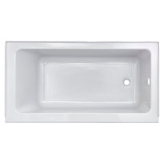 AMERICAN STANDARD American Standard 2946102.020 60 in. x 32 in. Soaker Alcove Bathtub with Right Drain in White