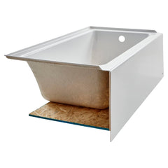 AMERICAN STANDARD American Standard 2946102.020 60 in. x 32 in. Soaker Alcove Bathtub with Right Drain in White