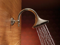 BRIZO Brizo RP70909PN Universal Showering 10 Classic Wall Mount Shower Arm and Flange Polished Nickel