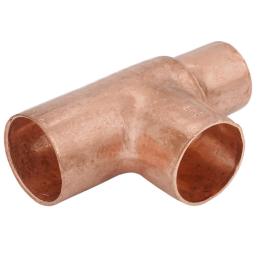 ELKHART Elkhart 32836 111 Series Wrot Copper Tee C x C x C 1 x 3/4 x 1