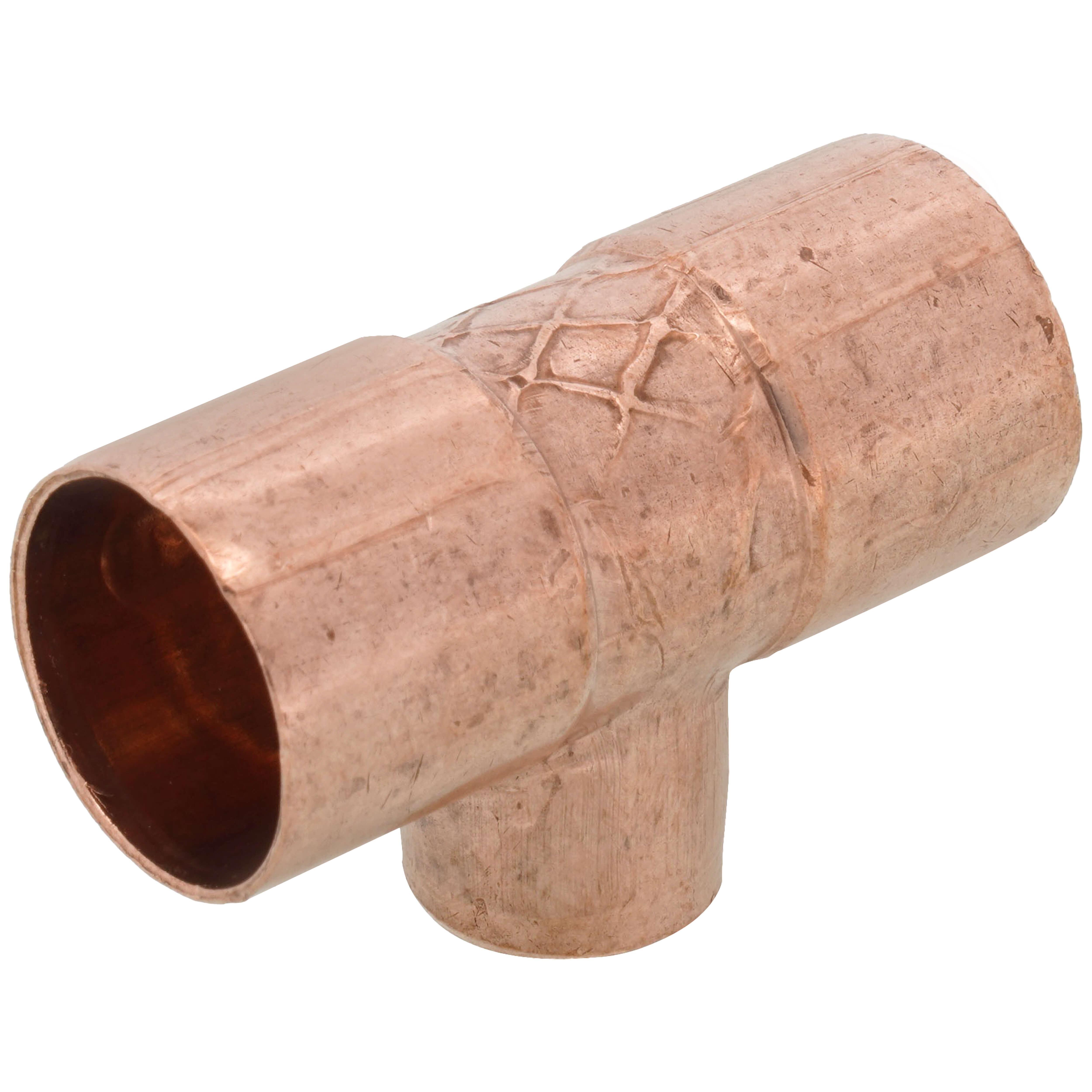 ELKHART Elkhart 32774 111 Series Wrot Copper Tee, C x C x C, 3/4 x 3/4 x 1/2