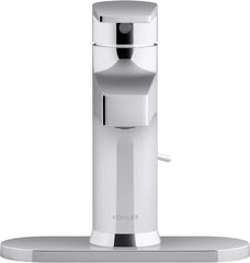 KOHLER Kohler 74021-4-CP Taut Single Handle Monoblock Bathroom Sink Faucet In Polished Chrome
