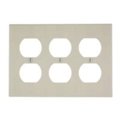 LEVITON Leviton 78030 Wall Plate Standard Size Traditional (3 Gangs) Replacement MPN
