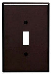 LEVITON Leviton 85101 Wall Plate Oversized 1 Gang Thermoset Replacement MPN