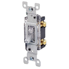 LEVITON Leviton 1461-LC RESI ILLUM SP TOG SW 120 Volt 15 Amp 1/2 hp