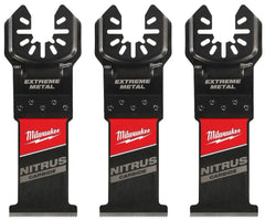 MILWAUKEE Milwaukee 49-25-1563 NITRUS CARBIDE Extreme Metal Universal Fit OPEN-LOK Multi-Tool Blade 3PK