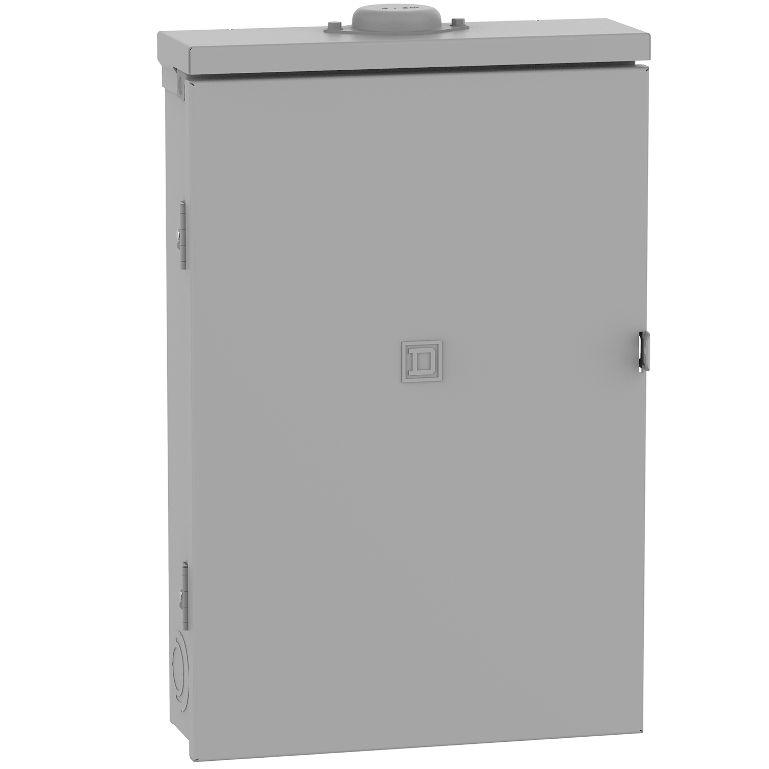 SCHNEIDER ELECTRIC Square D QO124M125PRB 125A 120/240V 1 Phase Convertible Main Breaker Load Center, Plug-On Neutral, 24 Spaces / 34 Circuits