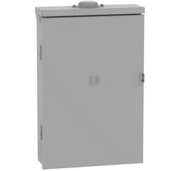 SCHNEIDER ELECTRIC Square D QO124M125PRB 125A 120/240V 1 Phase Convertible Main Breaker Load Center, Plug-On Neutral, 24 Spaces / 34 Circuits