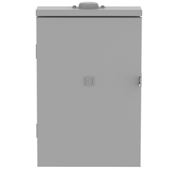 SCHNEIDER ELECTRIC Square D QO124M125PRB 125A 120/240V 1 Phase Convertible Main Breaker Load Center, Plug-On Neutral, 24 Spaces / 34 Circuits