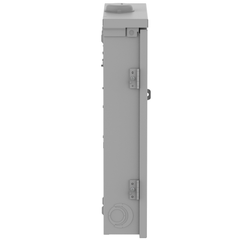 SCHNEIDER ELECTRIC Square D QO124M125PRB 125A 120/240V 1 Phase Convertible Main Breaker Load Center, Plug-On Neutral, 24 Spaces / 34 Circuits