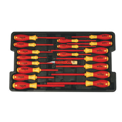 WIHA TOOLS Wiha Tools 32095 19-Piece Insulated Soft Finish Screwdriver Set