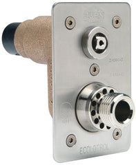 ZURN Zurn Z1333-C LC Polished Stainless Steel 3/4 in. Female Solder and MPT x GHT Wall Hydrant