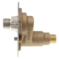 ZURN Zurn Z1333-C LC Polished Stainless Steel 3/4 in. Female Solder and MPT x GHT Wall Hydrant