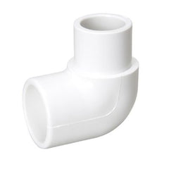 CHARLOTTE Charlotte 409-007 Streamline - 3/4 PVC Sch40 Pressure Fitting Slip x SPIG 90 Degree Street Elbow