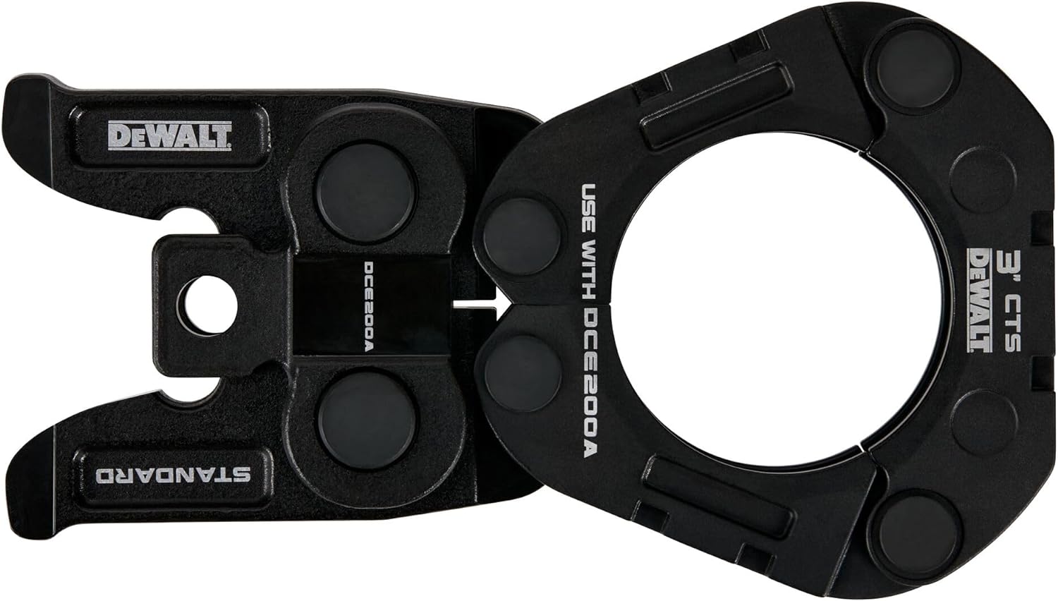 DEWALT DeWALT DCK201K Press Kit Tool Kit, Press Rings and Jaw, 2-1/2 to 4 Inch