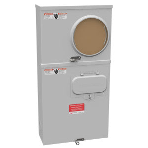 MILBANK Milbank U3798-O-200 4 Terminal Ringless Plain Top 1-200 Ampere Main Breaker Side Bussed