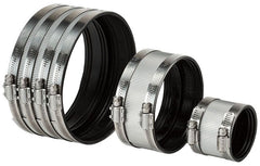 MISSION RUBBER Mission Rubber 1802016 Cast Iron Coupling DWV No-Hub 2 inch x 2 inch