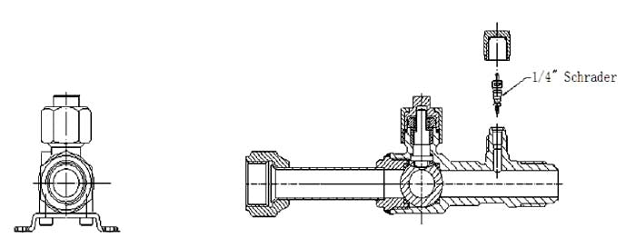 NDL INDUSTRIES NBV14FFS PIPE FITTINGS