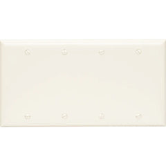 LEGRAND Pass & Seymour SP43I Blank Plate Box Mounted 4-Gang Ivory