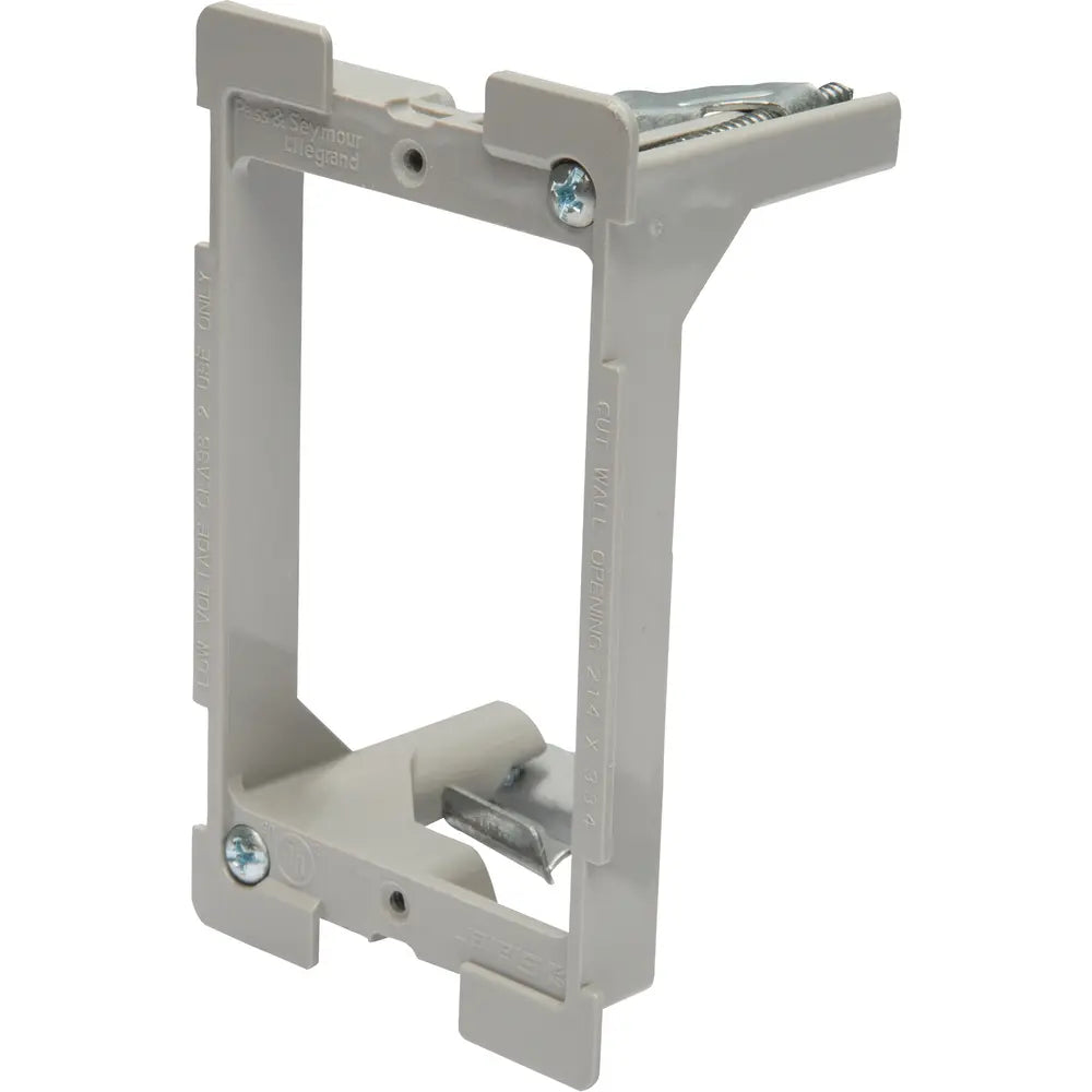 LEGRAND Pass & Seymour AC101001 Single-Gang Low Voltage Swing Bracket