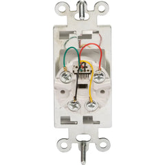 LEGRAND Pass & Seymour 26TE14W Decorator Modula Jack