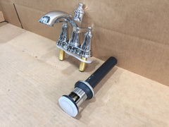PROFLO Proflo PFWSC5840CP Hopkins Two Handle Centerset Bathroom Sink Faucet Chrome