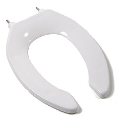 PLUMBING TECHNOLOGIES Plumbing Technologies 421C-00 PlumbTech Extra Heavy Duty Commercial Toilet Seat Open Front Less Cover