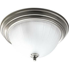 PROGRESS LIGHTING Progress Lighting P3817-09 Melon 75W 2-Light 120V Flushmount Ceiling Fixture