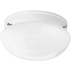 PROGRESS LIGHTING Progress Lighting P3408-30 Fitter 1-60W MED CLSE TO CLG WH