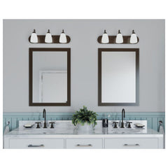 PROGRESS LIGHTING Progress Lighting P2708-20 Gather 3 Light 100W Bath Fixture Antique Bronze