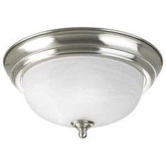 PROGRESS LIGHTING Progress Lighting P3924-09 Dome Glass CTC 60W 1-Light 120V Flushmount Ceiling Fixture