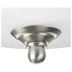 PROGRESS LIGHTING Progress Lighting P3924-09 Dome Glass CTC 60W 1-Light 120V Flushmount Ceiling Fixture