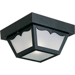 PROGRESS LIGHTING Progress Lighting P5744-31 8in Indoor/Outdoor Flush Mount Black