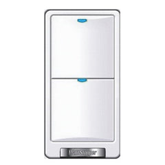 LEGRAND Wattstopper LMSW-102-W Wall Mount 2 Button Digital Switch 24-Volt DC 5-Milli-Amp White