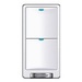 LEGRAND Wattstopper LMSW-102-W Wall Mount 2 Button Digital Switch 24-Volt DC 5-Milli-Amp White