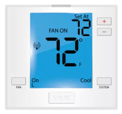 VIVE VIVE TPN731W T700 Platform Wireless PTAC thermostat non-programmable 2H/1C heat pump