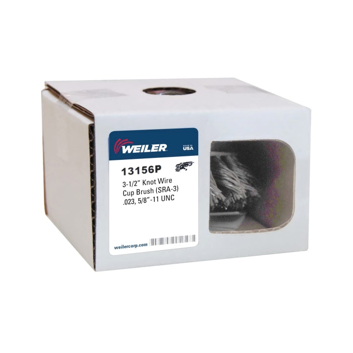 WEILER 13156P WIRE WHEELS & CUP BRUSHES