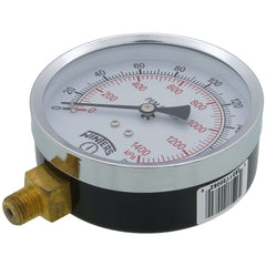 WINTERS INSTRUMENTS Winters Instruments PEM225 4 PEM Dual Scale Economy Pressure Gauge 0-200 PSI