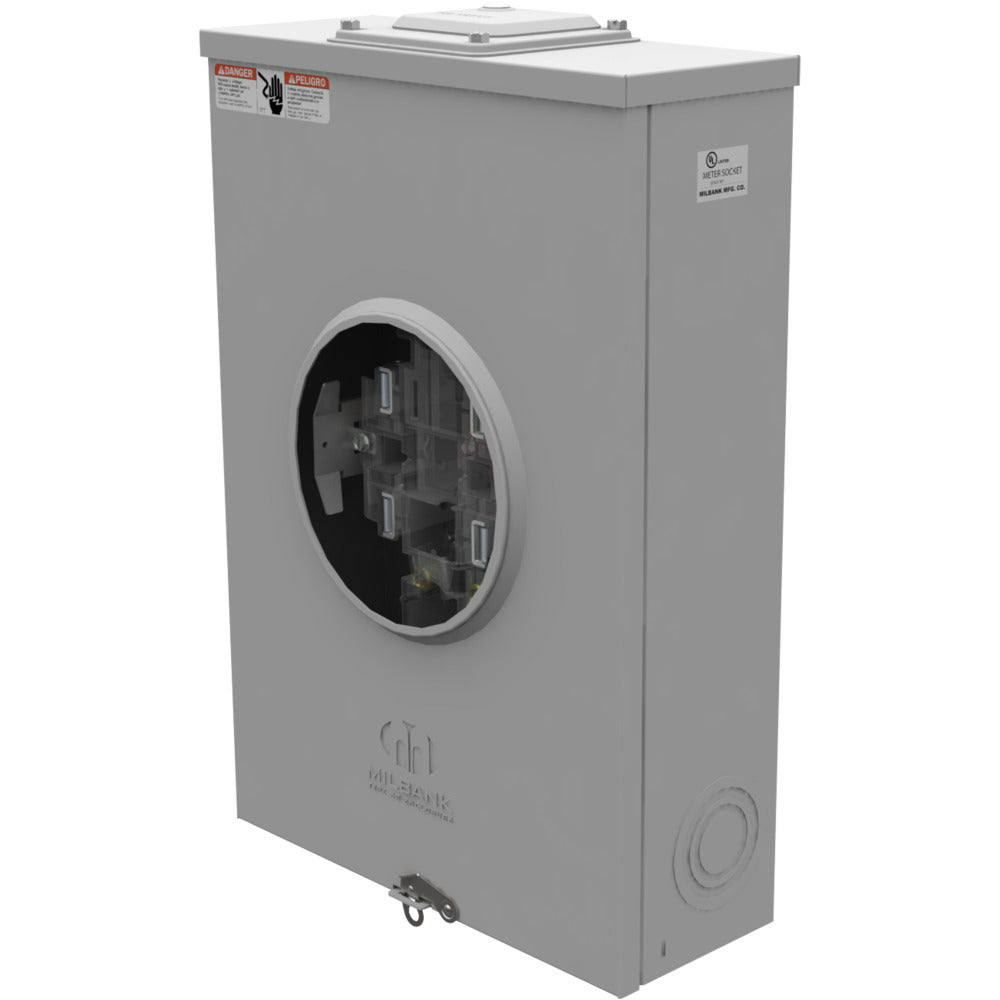 MILBANK Milbank U9801-RXL Single Position Meter Socket 200 Amp 1 Phase