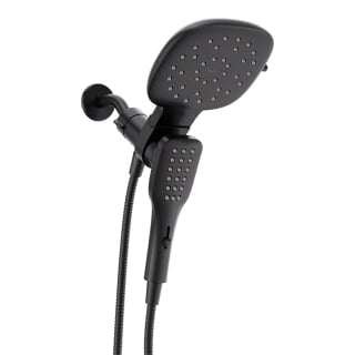 MOEN Moen 220C5EPBL Moen Verso Matte Black Infinite 7 Diameter Spray Head Standard With Handshower