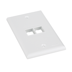 NETKEY NetKey NK2FNWH PAND NK2FNWH 2-Port 1G FLMT FCEPLT