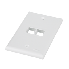 NETKEY NetKey NK2FNWH PAND NK2FNWH 2-Port 1G FLMT FCEPLT