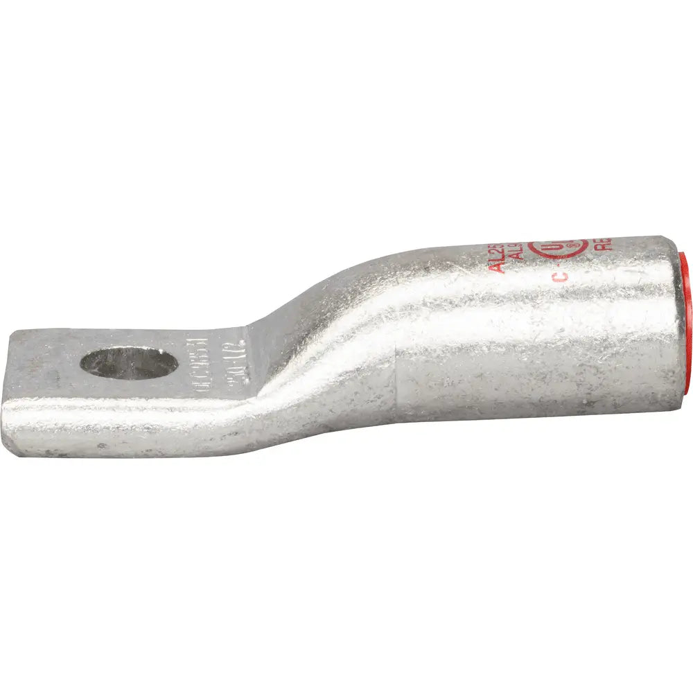 NSI NSI AL250-48 Single-Hole Aluminum Barrel Compression Lug, Red, 250MCM, 1/2 Mount