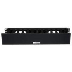 PATCHLINK PatchLink WMPHF2E Cable Manager Horizontal Front Only Bend Radius Clips 2RU 3.5 H x 19 W x 3.7 in. D