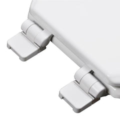 PLUMBING TECHNOLOGIES Plumbing Technologies 153-02 PlumbTech Slow Close Premium Round Molded Wood Toilet Seat Biscuit
